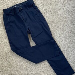 Navy Chinos Slim Size